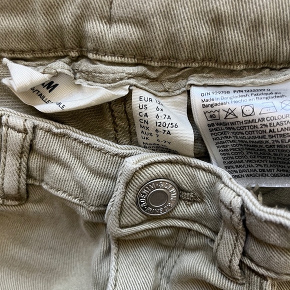 H&M Flare Denim Pants Set/Bundle Girls 6 - Picture 7 of 8